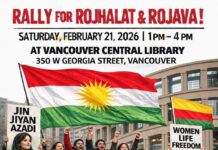 Feb 21 – Stand With Kurdistan